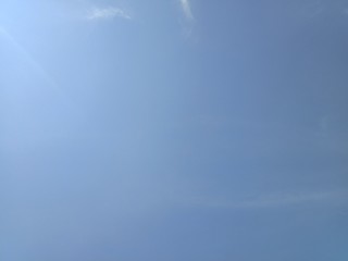 cloud in the sky with the blue color 