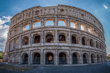 Fototapeta na wymiar The Colosseum, Rome, Italy
