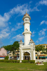 Fototapeta na wymiar Kapitan Keling Mosque in Penang, Malaysia