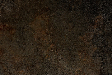 Closeup image of a used barbecue plate