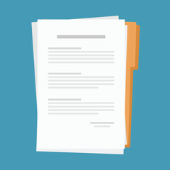 Paper and Document icon. - 270900826