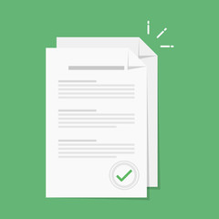 Paper and Document icon.