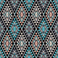 Ethnic boho seamless pattern. Lace. Embroidery on fabric. Patchwork texture. Weaving. Traditional ornament. Tribal pattern. Folk motif. Can be used for wallpaper, textile, wrapping, web.