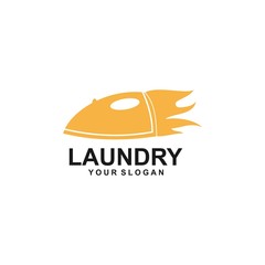 Laundry Logo Template Design Vector