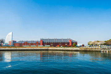 Yokohama Red Brick Warehouse in Minatomirai, Japan