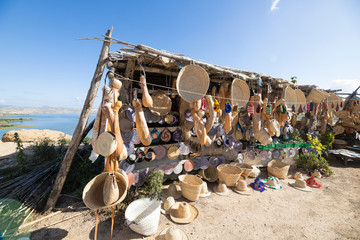 Blue is a favourite colour in Morocco with items made using that color common