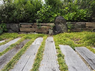 手入れの行き届いたイングリッシュガーデン