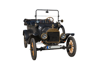 Oldtimer vorne freigestellt