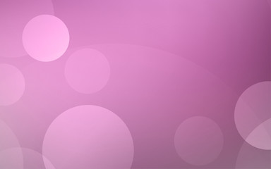 Abstract Bokeh white circle background