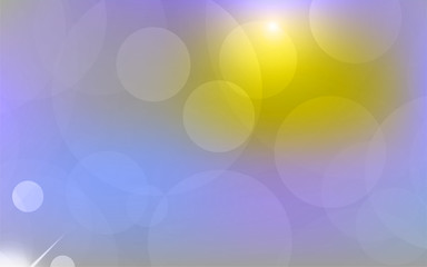 Abstract Bokeh white circle background