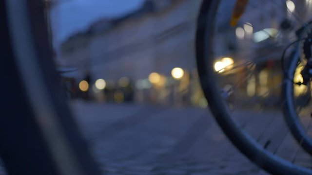 Evening European Old Town