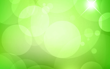 Abstract Bokeh white circle background