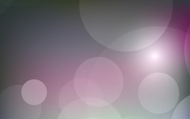 Abstract Bokeh white circle background