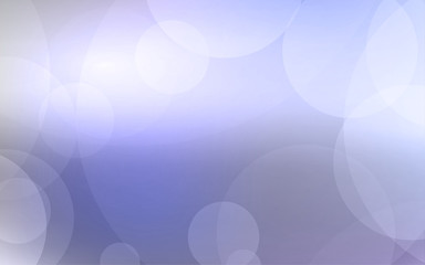 Abstract Bokeh white circle background