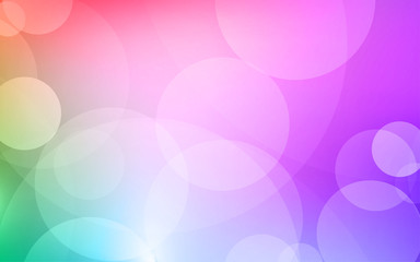 Abstract Bokeh white circle background