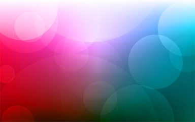 Abstract Bokeh white circle background