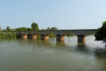 Old French Railway Bridge between Don Khon and Don Det, 4000 Islands, Laos
