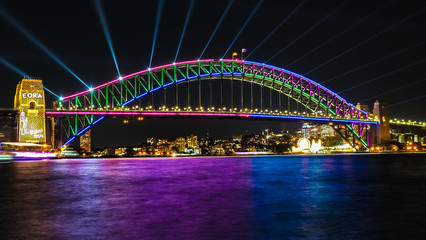 Fototapeta na wymiar Sydney Bridge/Sydney Harbour