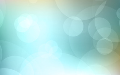 Abstract Bokeh white circle background