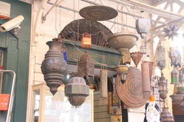 lustres et suspension en fer