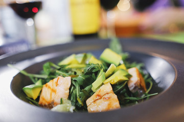 food, meal, salad, dinner, dish, plate, 
