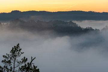 Die Bastei am Morgen