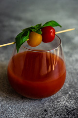 Fresh tomato juice