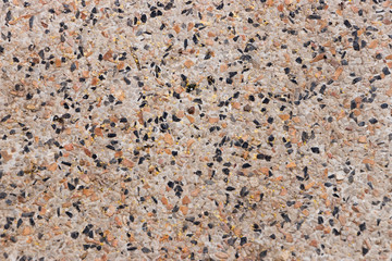 Sand marble texture natural pattern for background with random black and brown flake.