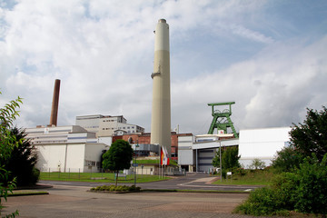 Potash plant, Unterbreizbach, Thuringia, Germany, Europe