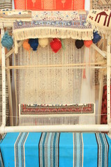 tissage de tapis en Tunisie