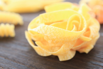 イタリアのパスタ、フェットチーネ(Fettuccine)