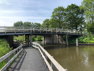 Bridge over a canal around Weidum