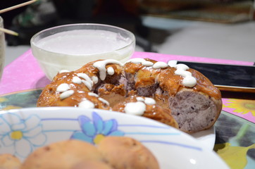 cookies and milk
