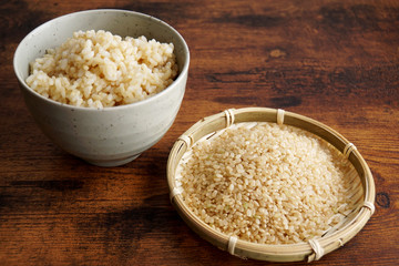 玄米とご飯