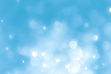 Abstract blue background with bokeh, bokeh background, sparkle bokeh background