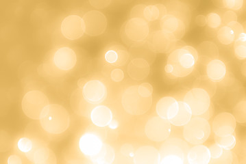 Abstract gold background with bokeh, bokeh background, sparkle bokeh background