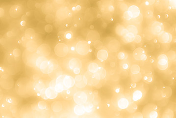 Abstract gold background with bokeh, bokeh background, sparkle bokeh background