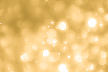 Abstract gold background with bokeh, bokeh background, sparkle bokeh background