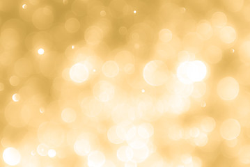 Abstract gold background with bokeh, bokeh background, sparkle bokeh background