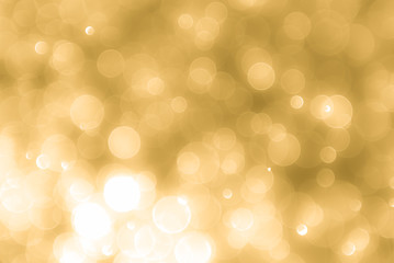 Abstract gold background with bokeh, bokeh background, sparkle bokeh background