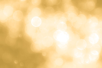 Abstract gold background with bokeh, bokeh background, sparkle bokeh background