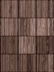 Wood texture. Lining boards wall. Wooden background. pattern. Showing growth rings