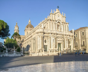 Fototapeta na wymiar Catania at Sicily