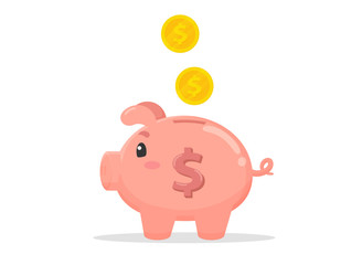 Pig shaped piggy bank that collects a lot of money.