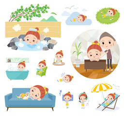 yellow clothing girl_relax