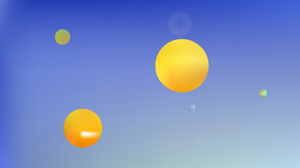 Liquid abstract space fantasy  clear. 