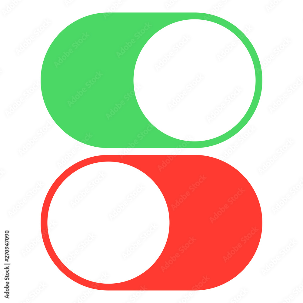 Poster button for turning on and off color