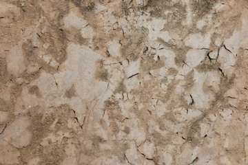 old wall with old plaster as background