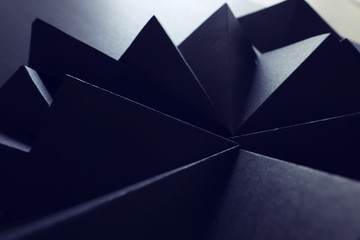Abstract background of geometric shapes. Dark tones