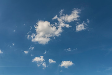 Himmel mit Wolken